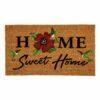Coupon ⌛ Evergreen Brown 'Home Sweet Home' Hummingbird Coir Doormat ⭐