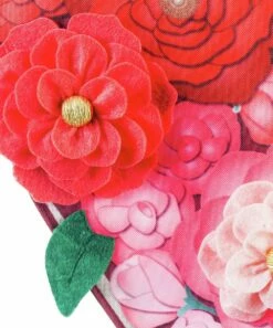 Brand new 🥰 Evergreen Red Floral Ombré Heart 'Happy Valentine's Day' Outdoor Flag 🧨 -Outlet Evergreen Shop zu82814382 alt 1 tm1574637748