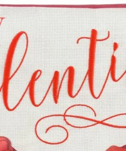 Brand new 🥰 Evergreen Red Floral Ombré Heart 'Happy Valentine's Day' Outdoor Flag 🧨 -Outlet Evergreen Shop zu82814382 alt 3 tm1574637748