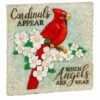 Top 10 🥰 Evergreen 'Cardinals Appear When Angels Are Near' Garden Stone 🎁