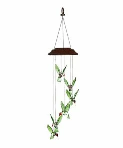 Best Sale 🧨 Evergreen Green & Red Hummingbird Solar Mobile 🛒