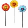 Best Pirce 🔔 Evergreen Red & Yellow Multicolor Glass Plant Picks - Set Of Three 😉