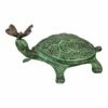 Buy 🔥 Evergreen Green Turtle & Butterfly Garden Statue 🧨