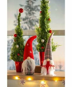 Cheap 🤩 Evergreen Red Star Tabletop Gnome Figure 🎉 -Outlet Evergreen Shop zu88145778 alt 3 tm1667323118