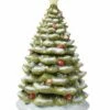 Top 10 ⌛ Certified International Green Evergreen 🎁 Christmas Cookie Jar 🔥