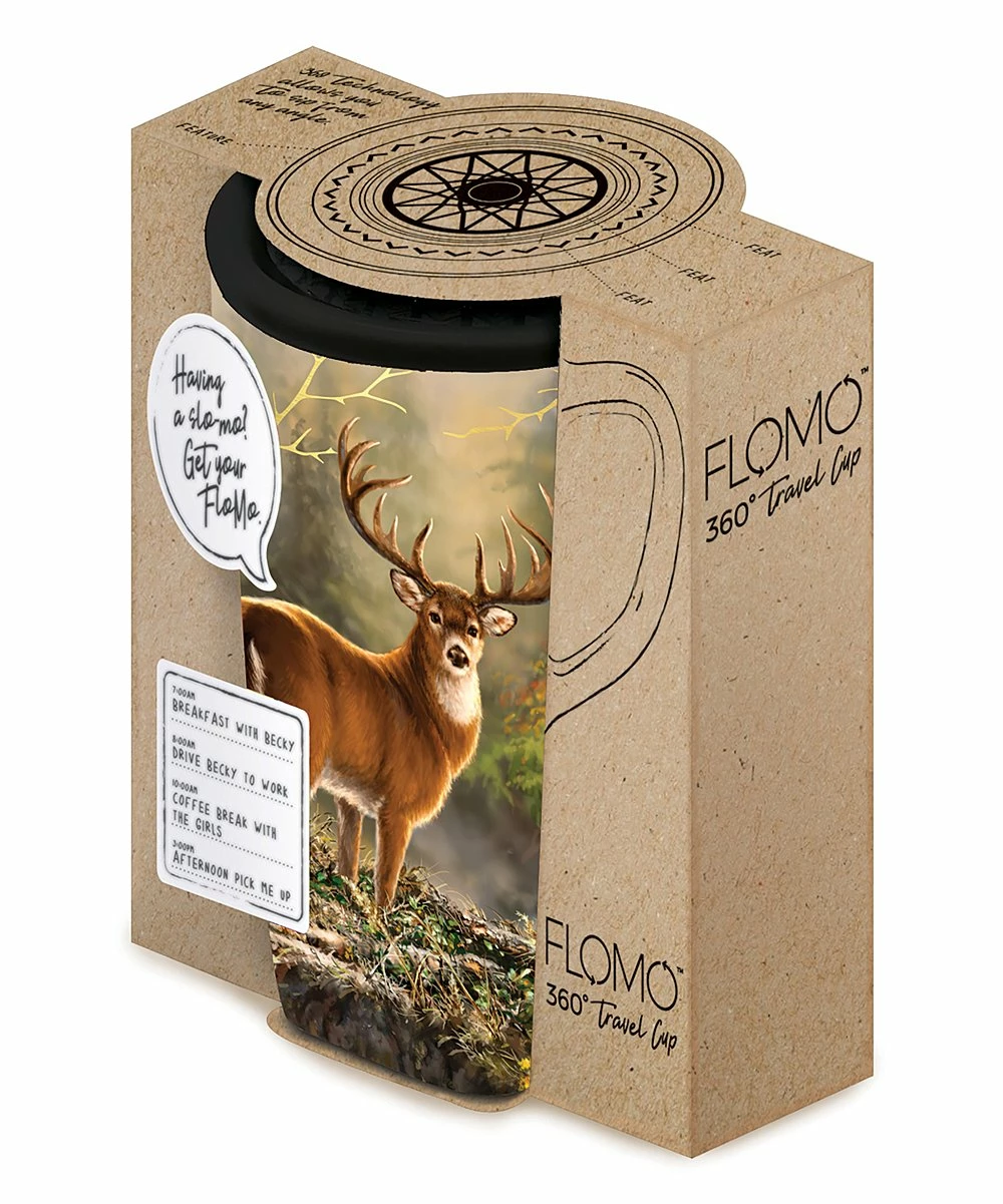Buy β¨ Evergreen Ceramic FLOMO 360 Travel Cup, 17 OZ, White Tail π 2 Buy β¨ Evergreen Ceramic FLOMO 360 Travel Cup, 17 OZ, White Tail π - Image 2