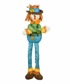 New 😍 Evergreen Boy Scarecrow Post Hugger 😍