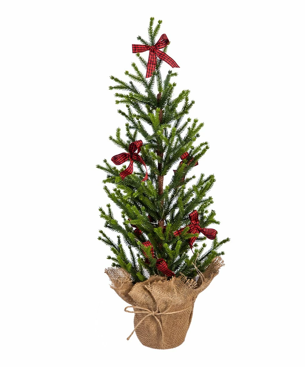 Cheap π Evergreen Green & Red Bow LED Light-Up Topiary π₯° 1 Cheap π Evergreen Green & Red Bow LED Light-Up Topiary π₯°