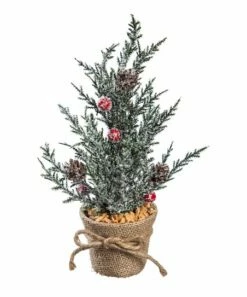Cheapest ✔️ Evergreen Blue & Red Snow-Crested Topiary 🔔