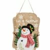 Top 10 ⭐ Evergreen Snowman 'Let It Snow' Sparkle Light-Up Door Décor 😍