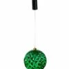 Best Sale 😍 Evergreen Green & White Twinkling Round 8" LED Ornament ⭐