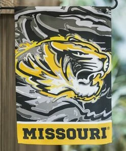 Promo 👏 Evergreen Missouri Tigers Black Justin Patten Outdoor Flag ✨