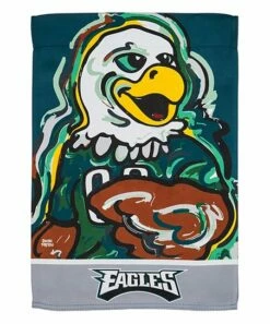 Brand new 🎉 Evergreen Philadelphia Eagles Teal Justin Patten Outdoor Flag ❤️