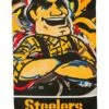 Wholesale ✨ Evergreen Pittsburgh Steelers Yellow Justin Patten Outdoor Flag 🤩