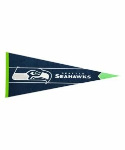 Budget 🔥 Evergreen Seattle Seahawks Pennant Flag Wall Art 💯