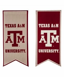 Discount 🔔 Evergreen Texas A&M Aggies Burgundy & Silver Banner Outdoor Flag 🔥 -Outlet Evergreen Shop zu89814907 alt 2 tm1602773841