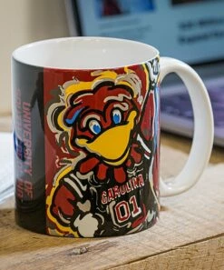 Cheapest ⭐ Evergreen South Carolina Gamecocks Red Mascot Ceramic Mug 💯 -Outlet Evergreen Shop zu89818739 alt 2 tm1602774952