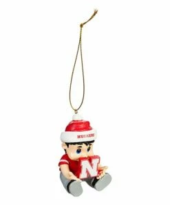 Deals 🔥 Evergreen Nebraska Cornhuskers New Lil Fan Ornament 🤩