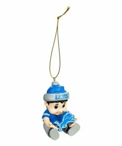 Best Pirce ❤️ Evergreen Detroit Lions New Lil Fan Ornament ❤️