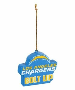 Brand new 👍 Evergreen Los Angeles Chargers Mascot Statue Ornament ✨