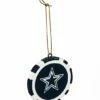 Flash Sale 👍 Evergreen Dallas Cowboys Game Chip Ornament 🧨