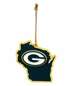 Outlet 💯 Evergreen Green Bay Packers State Ornament 😀