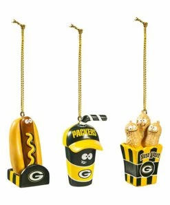 Best reviews of 🛒 Evergreen Green Bay Packers Snack Pack Ornament - Set Of Three ✔️