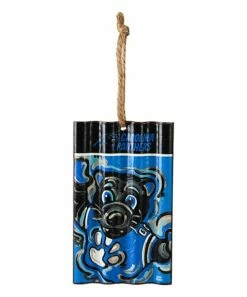 Promo 😀 Evergreen Carolina Panthers Corrugated Ornament 😀