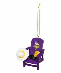 Best Pirce 😉 Evergreen Minnesota Vikings Adirondack Ornament 🤩