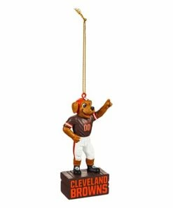 Best Sale 💯 Evergreen Cleveland Browns Mascot Statue Ornament ❤️