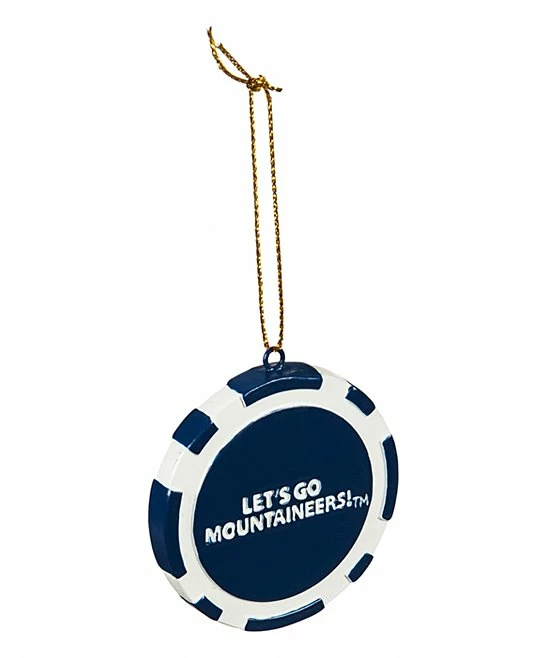 Wholesale ❤️ Evergreen West Virginia Mountaineers Game Chip Ornament 🤩 2 Wholesale ❤️ Evergreen West Virginia Mountaineers Game Chip Ornament 🤩 - Image 2