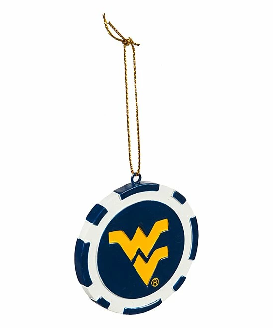 Wholesale ❤️ Evergreen West Virginia Mountaineers Game Chip Ornament 🤩 1 Wholesale ❤️ Evergreen West Virginia Mountaineers Game Chip Ornament 🤩