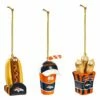 Flash Sale 🧨 Evergreen Denver Broncos Snack Pack Ornament - Set Of Three ✨