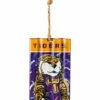 Cheapest ⭐ Evergreen LSU Tigers Mascot Statue Corrugated Metal Ornament 👏