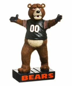 Flash Sale β Evergreen Chicago Bears Brown & Black Mascot Statue π€©