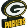 Buy 👏 Evergreen Green Bay Packers Logo Décor ❤️