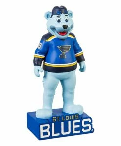 New 🔔 Evergreen St. Louis Blues Blue Mascot Statue 🔥