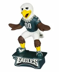 Promo 😉 Evergreen Philadelphia Eagles Blue & White Mascot Statue 😍
