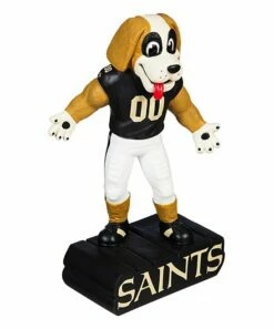 Cheap 😉 Evergreen New Orleans Saints Black & Brown Mascot Statue ✔️