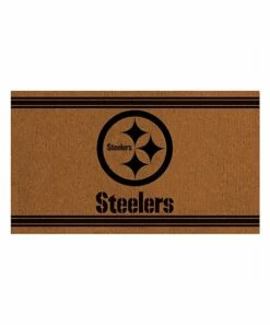 Budget 🥰 Evergreen Pittsburgh Steelers Doormat 👏