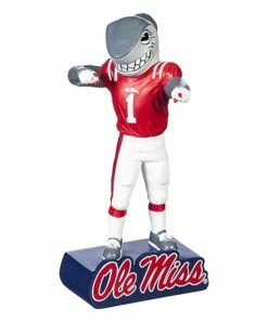 Flash Sale π Evergreen Ole Miss Rebels Navy & Red Mascot Statue π