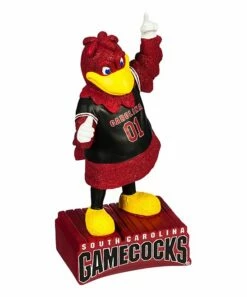 Flash Sale π― Evergreen South Carolina Gamecocks Red Mascot Statue β