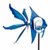 Best reviews of 🛒 Evergreen Blue Fish Solar Wind Spinner Stake 😍
