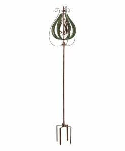 Buy 🎉 Evergreen Coppertone & Verdigris Tulip Misting Kinetic Garden Stake 😀 -Outlet Evergreen Shop zu91252545 alt 2 tm1606919992