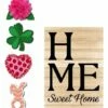 Budget 🎁 Evergreen Tan 'Home Sweet Home' Interchangeable-Icon Outdoor Flag 👍