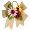 Best deal 😉 Evergreen Yellow & Red Gerber Daisy Door Tag Bow 😉