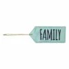 Buy 🔥 Evergreen Teal 'Family' Door Tag 🥰