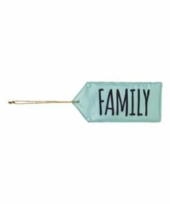 Buy 🔥 Evergreen Teal 'Family' Door Tag 🥰