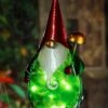 Cheapest 🥰 Evergreen Gnome Solar Garden Stake 🤩