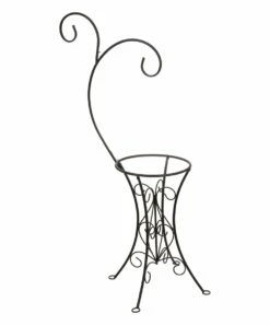 Best deal 🔥 Evergreen Black Shepherd's Hook Bird Bath Stand 😀